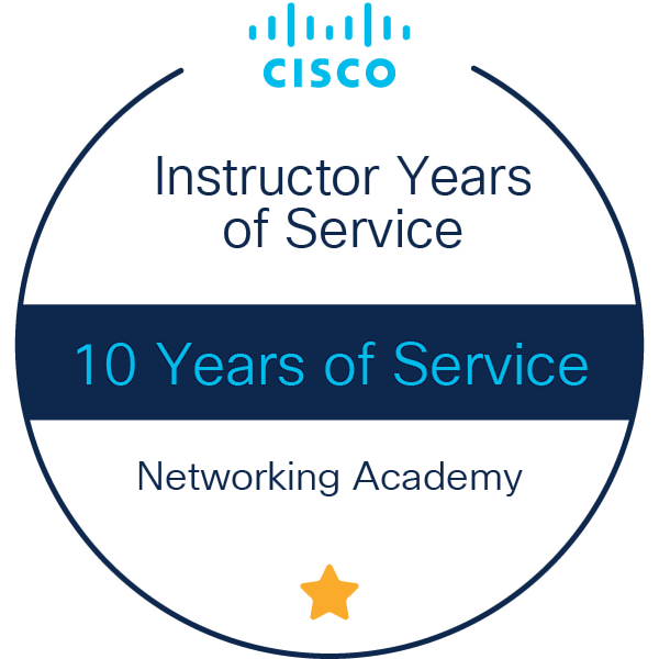 instructor 10 years of service
